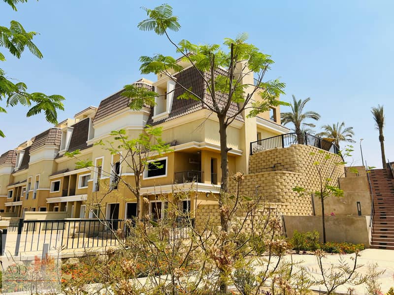 بمقدم مليون و200 الف تقدر تمتلك S Villa مساة 212م بالسعر القديم تكملة اقساط في كمبوند سراي Sarai بالقاهرة الجديدة 15