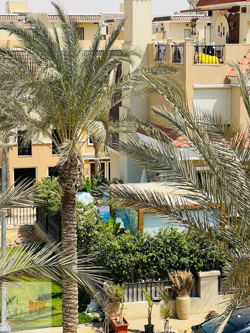 S Villa resale, a bargain, for 1,150,000, in Sarai Compound on Suez Road in New Cairo, 212 m with a 63 m garden 15