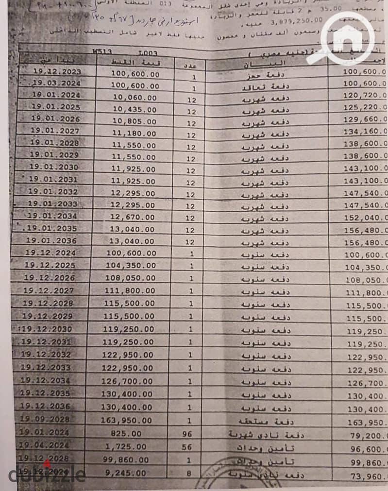 بأوفر تجاري ستوديو فى مدينة نور حجز قديم 12/2023، ارضي بجاردن ، باجمالى ممتاز و اقساط بسيطة على ١٣ سنة ،  ، قربيه من السنترال بارك ،فيو مفتوح على بارك 1