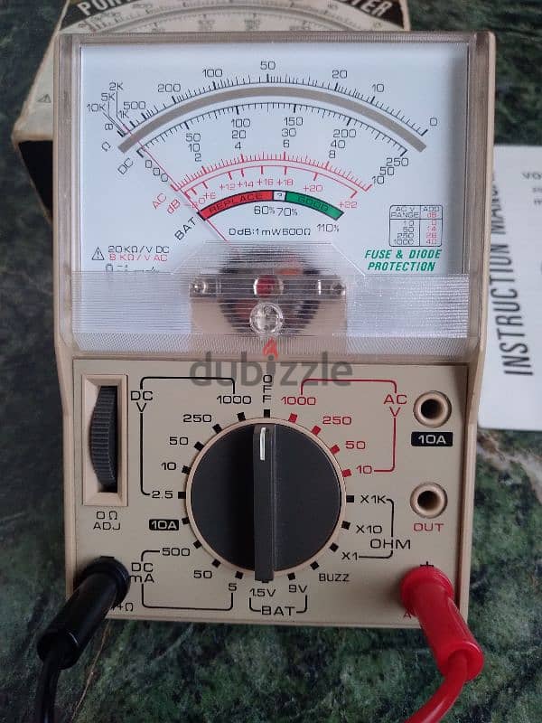 جهاز افوميتر AVOmeter متعدد الأغراض، بالكتالوج 5