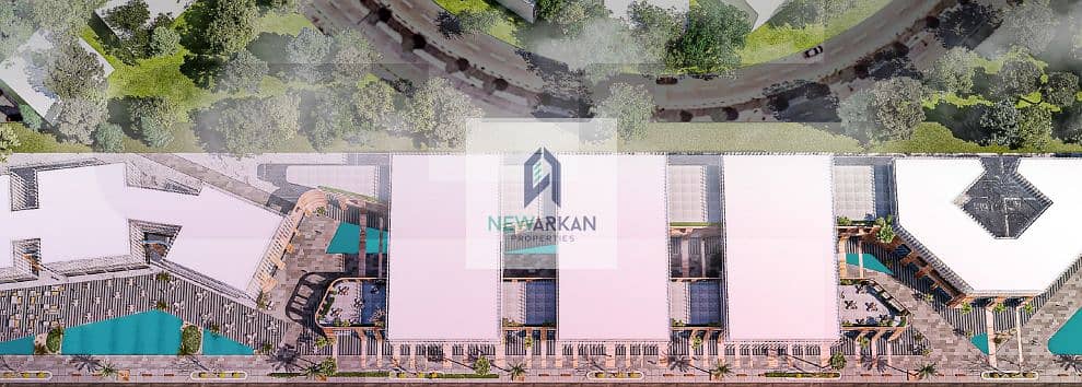 Office for sale with 330K advance, on Waslet Dahshur in Sheikh Zayed, near to Mall of Arabia 10