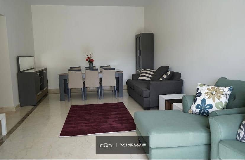 Apartment 2 Bedrooms for rent fully furnished prime location Mivida 1