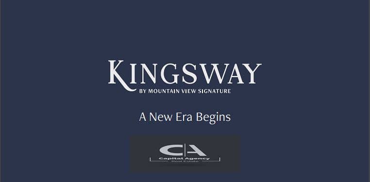 Villa with a view on the lake At the price of the first phase in the new Mountain View project - Kingsway With a 5% down payment and equal installment 15