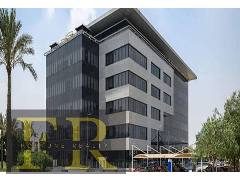 Office 96 m with prime location for rent in Cairo Festival City - Fifth Settlement 10