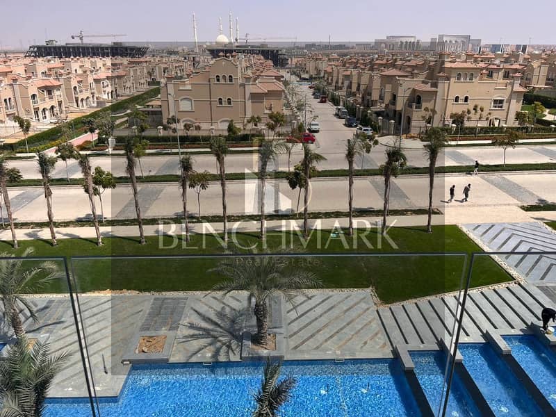 Apartment 120m with garden for sale in La Vista El Patio Oro Compound the heart of the Fifth Settlement New Cairo in installments over 6 years 4