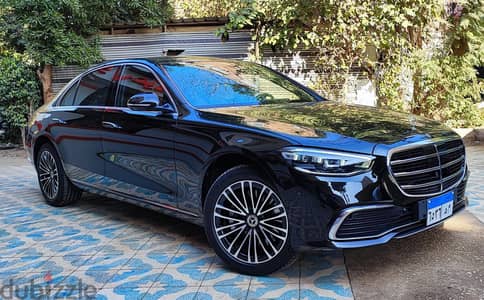 مرسيدس S500 2024 للأيجار بالسائق