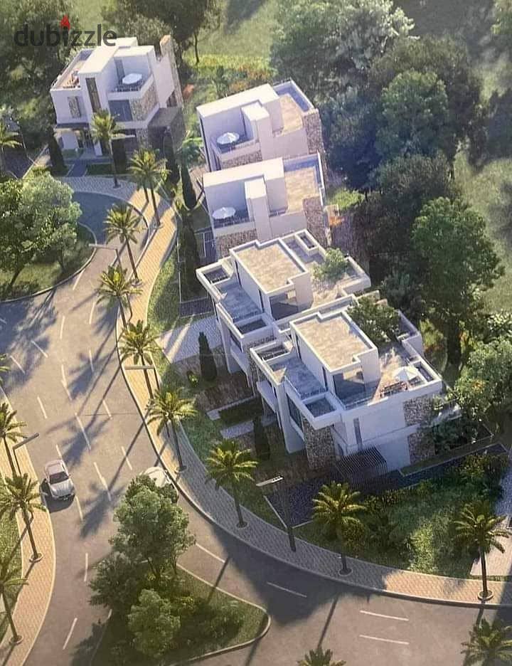 Villa B for sale, steps from the club in the city of Noor {the first fully integrated smart city} at an offer lower than the paid amount and a total c 2