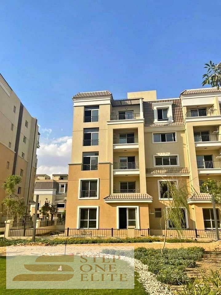 The lowest price for an apartment for sale in the middle of all services, directly next to Madinaty 8