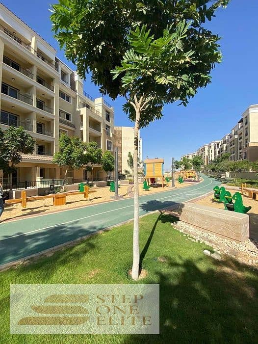 The lowest price for an apartment for sale in the middle of all services, directly next to Madinaty 9