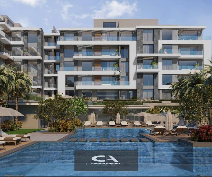 Apartment for sale in El Patio Sola Compound in Shorouk - No down payment 0% - Special cash discount 25% - Prime location 2