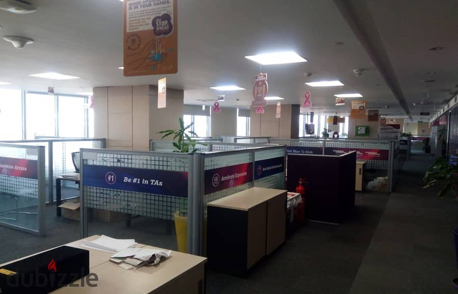 Administrative  office  for  rent  in  the  banking  sector  Fifth  Settlement  90th  Street  Area  1200  m 7