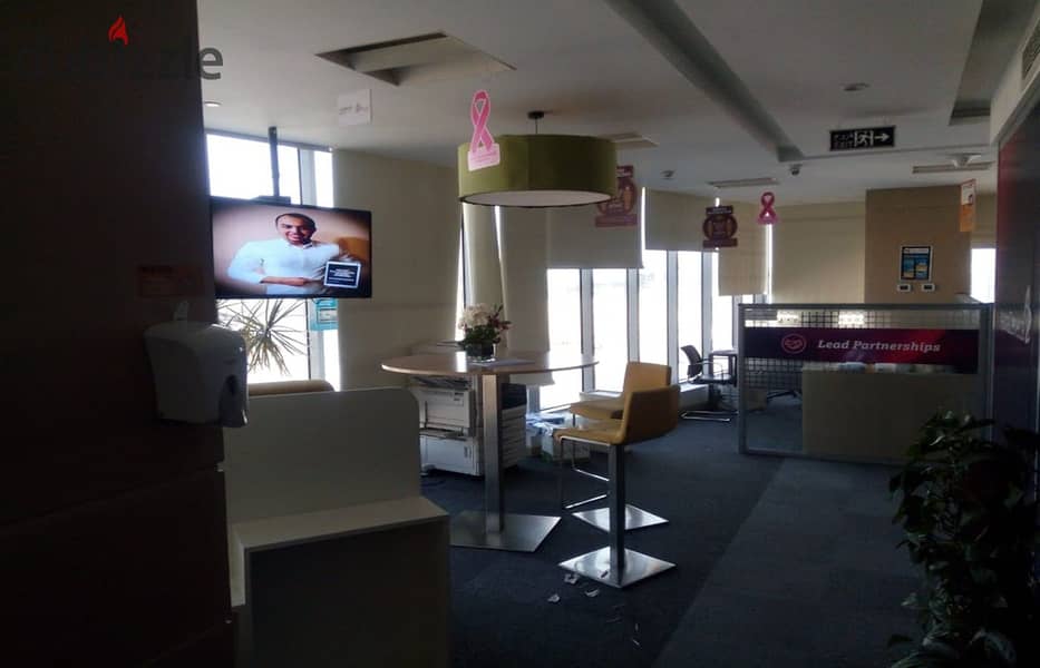 Administrative  office  for  rent  in  the  banking  sector  Fifth  Settlement  90th  Street  Area  1200  m 0