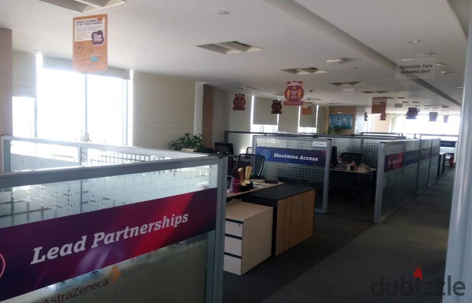 Administrative  office  for  rent  in  the  banking  sector  Fifth  Settlement  90th  Street  Area  1200  m 24