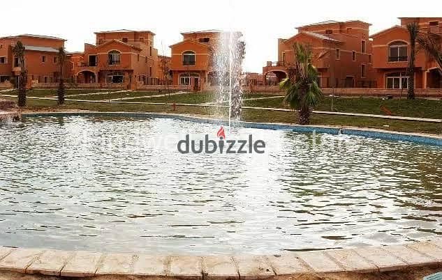 Townhouse corner for sale at  Dyar park very Good location  New Cairo / Dyar Compound 4