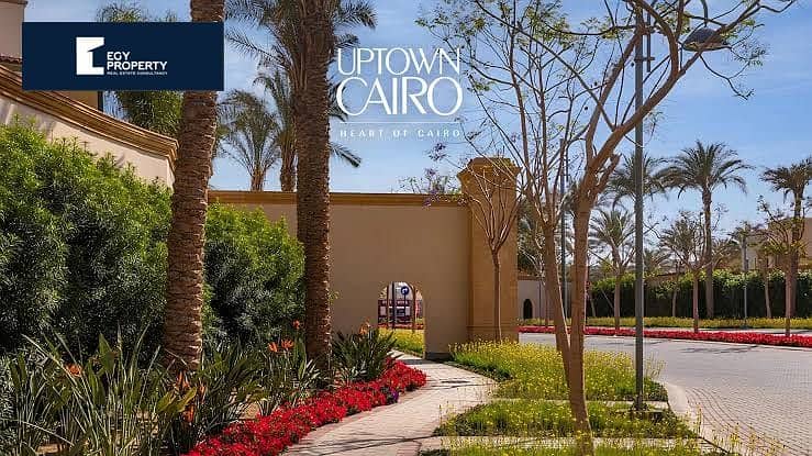 Own your new apartment Now in Uptown Cairo Mokattam Fully finished with full facilities and enjoy the luxury lifestyle Ready to Move 5