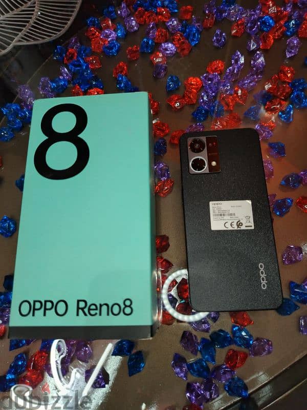 oppo reno 8 بكل حاجته كالجديد 4