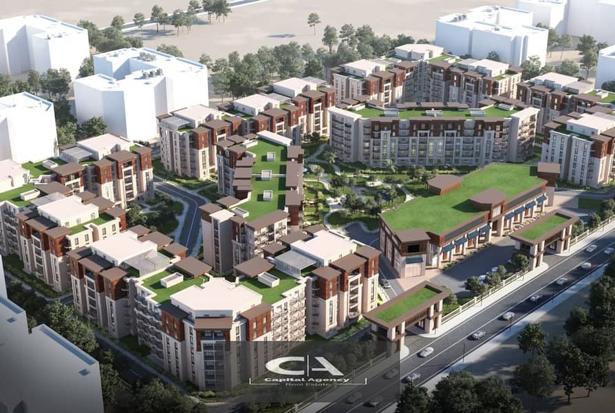 With a 10% down payment own a penthouse_delivery for a year & a half_fully finished with a 25% discount on cash in the heart of New Cairo in Century 3