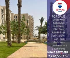 Village West Compound  Penthouse  For Sale  213m 0