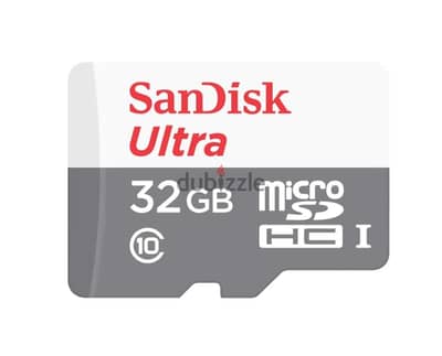 كارت ميموري سانديسك الترا SD card Sandisk Ultra 32GB