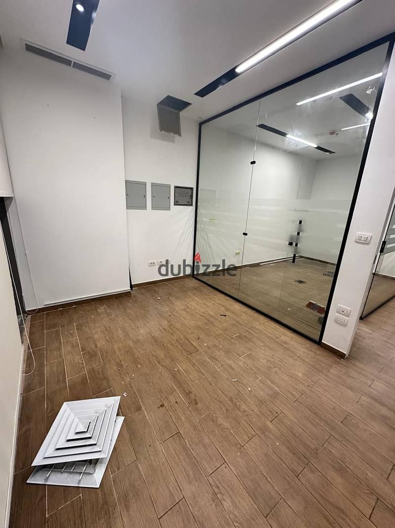 office 90 meter for rent in park street sheikh zayed 7