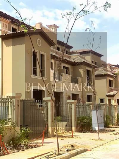 Twin House villa 200m for sale in La Vista El Patio Vera Compound, New Sheikh Zayed City, directly behind Levi’s Compound in installments over 7 years