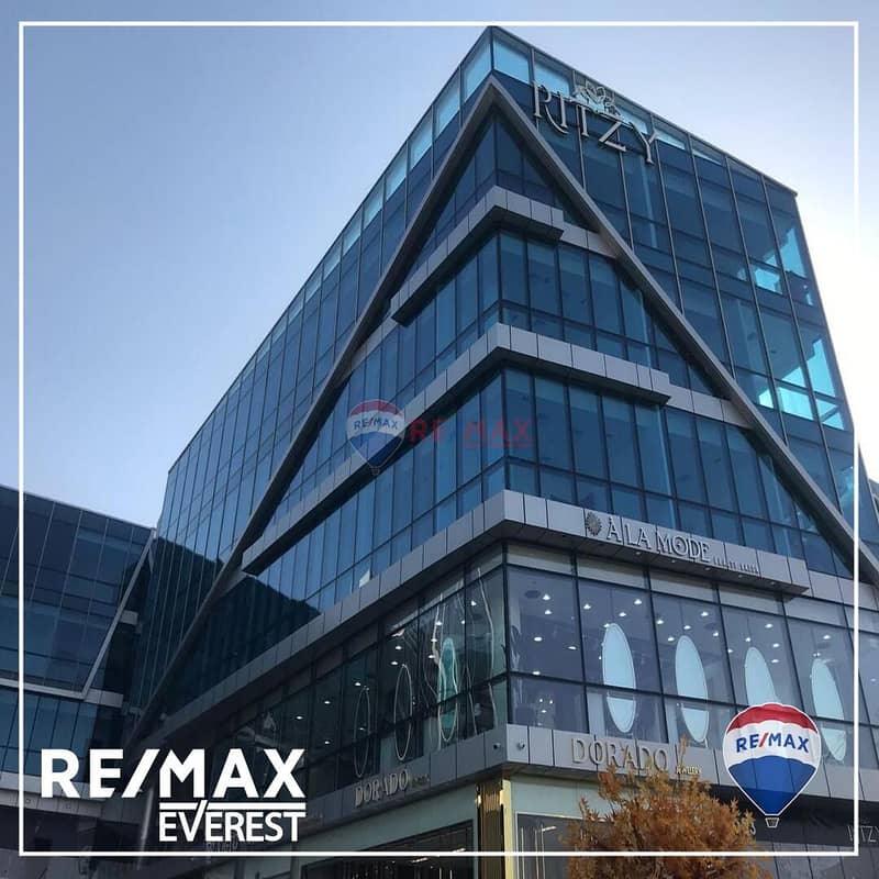 Prime location shop for rent in Ritzy Mall -El Sheikh Zayed 1