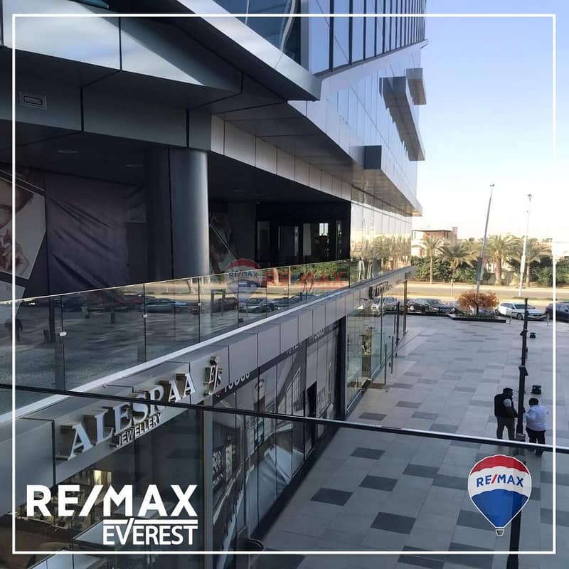 Prime location shop for rent in Ritzy Mall -El Sheikh Zayed 2