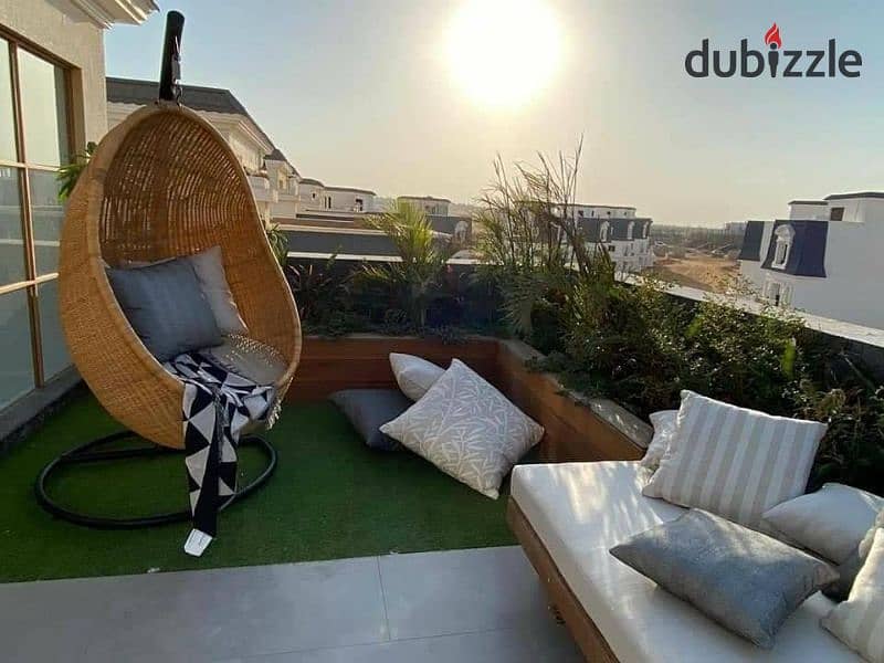 A special apartment for sale in a distinctive location in Mostakbal City with an open view in Mountain View Eleva Compound 9