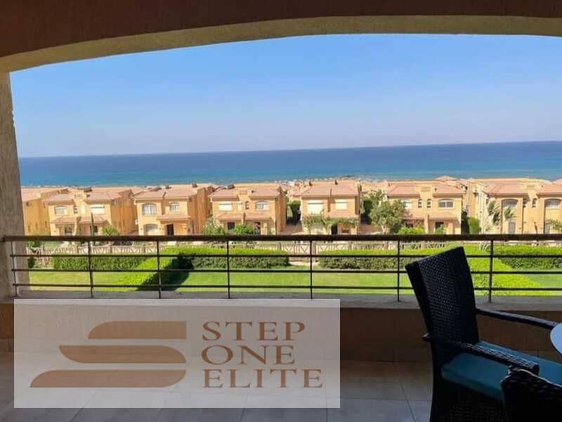 For sale, a chalet directly on the sea, next to La Vista, Ain Sokhna 1