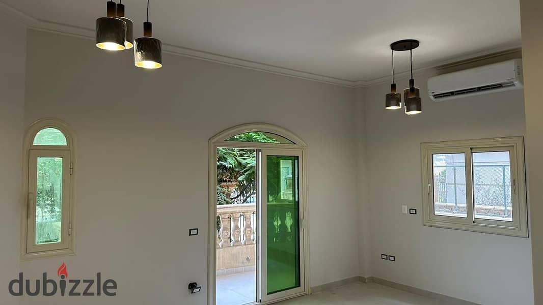 (Apartment for rent with kitchen, air conditioners and chandelier in South Academy (B 7