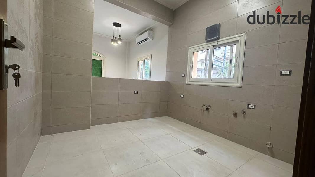 (Apartment for rent with kitchen, air conditioners and chandelier in South Academy (B 10