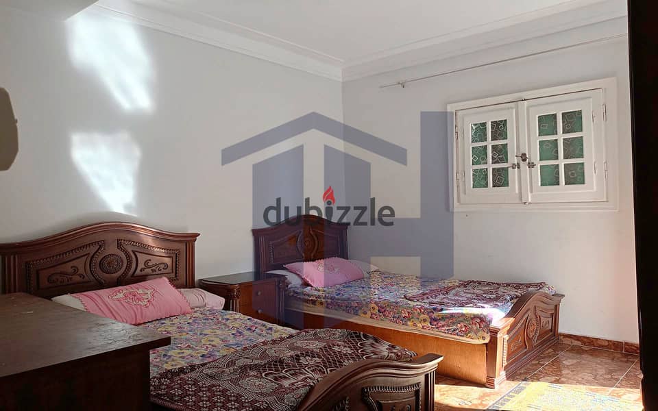 Furnished apartment for rent, 100 m, El Shatby (Port Said Street - steps from the sea 2