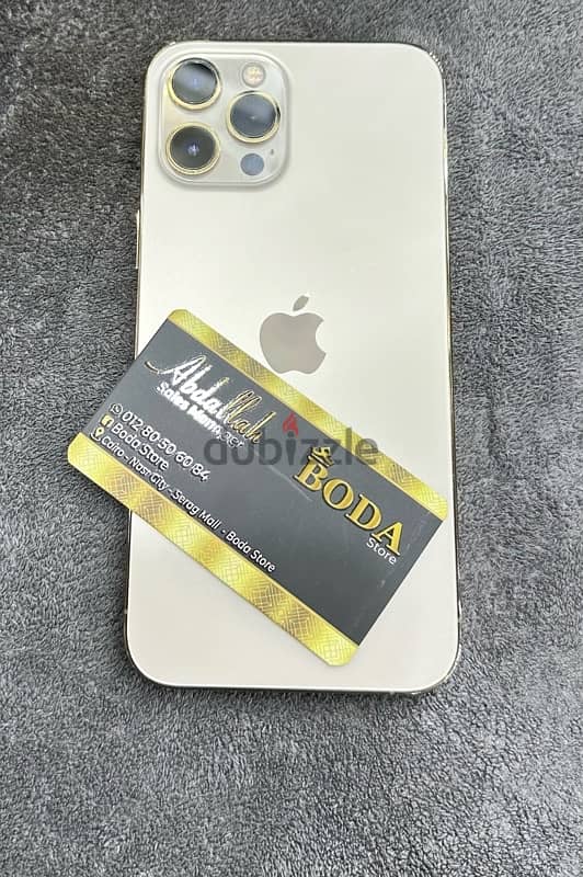 iPhone 12 Pro Max 128G Battery 80% Locked Sim -تيربو سيم 1