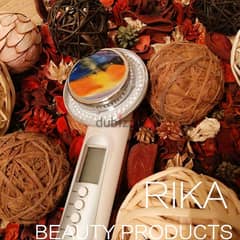 Rika multifunction facial massager with LED light treatments 0