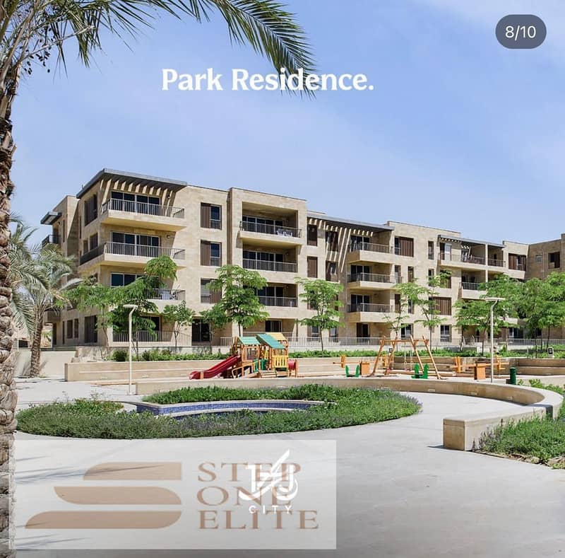 Apartment for sale 208sqm in Taj City Compound, with a distinguished location on the Suez Road and a link to the Ring Road 4