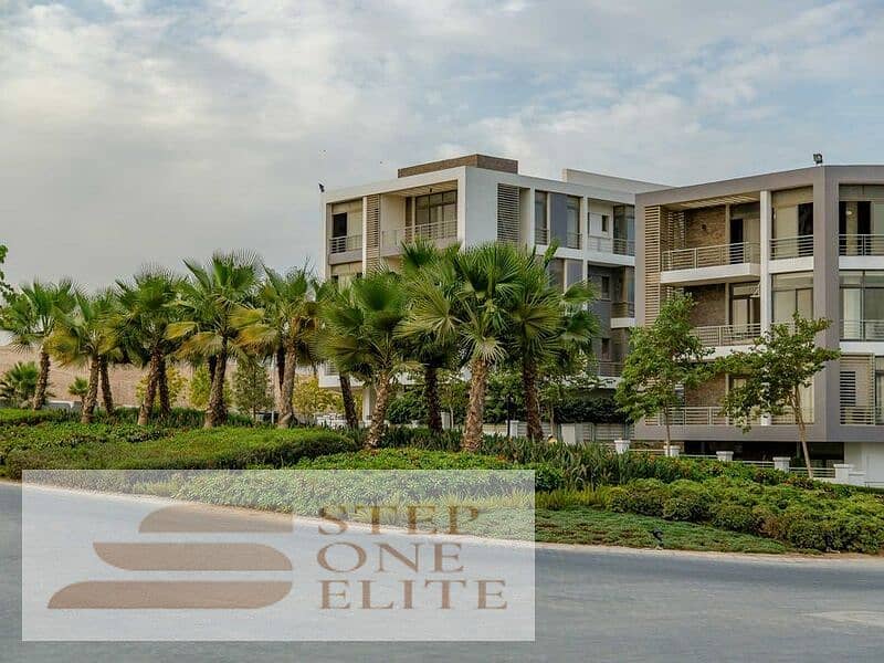 Apartment for sale 208sqm in Taj City Compound, with a distinguished location on the Suez Road and a link to the Ring Road 7