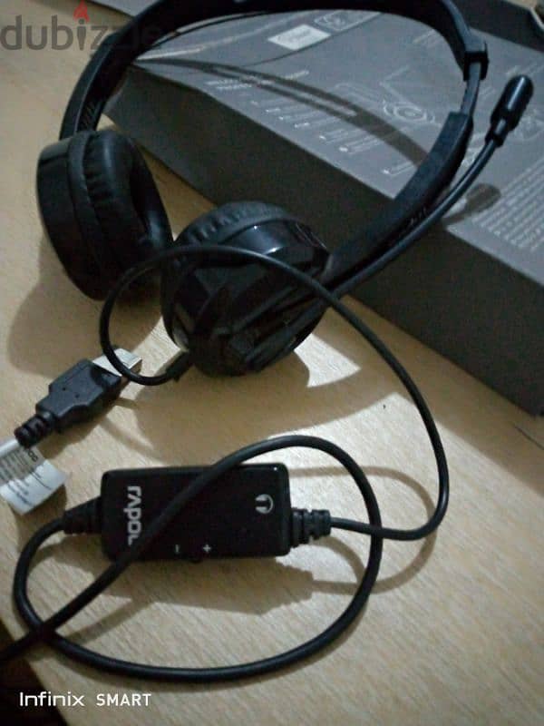 سماعة رأس USB Headset من Rapoo 2