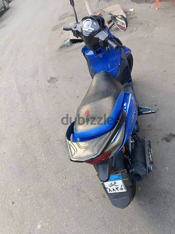 سكوتر حوا st max 200 بديل ال sym 4