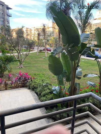 A studio for sale in b8 at Madinaty city , wide garden view , sea front , ready to move , with installments over 7 years . .