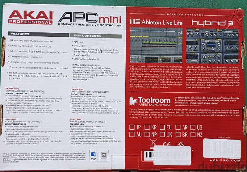 APC mini compact Ableton live controller 2