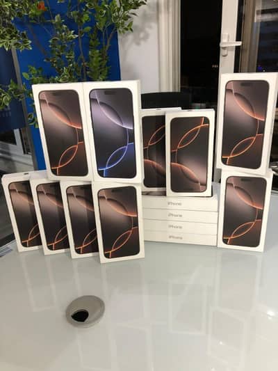 عرض 48 ساعه iphone16 Pro max 256G خطين no active نسخه za