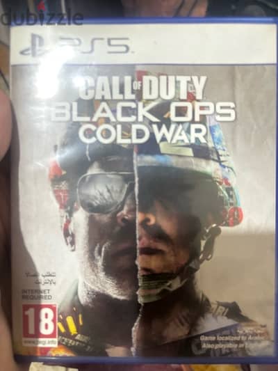 ps5 game call of duty Cold War like new