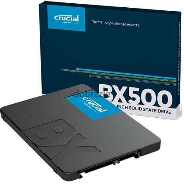 Crucial Bx500 500Gb Internal Solid State Drive SSD (new and sealed) 0