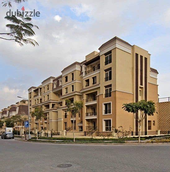 Apartment for sale in New Cairo in installments, prime location 10