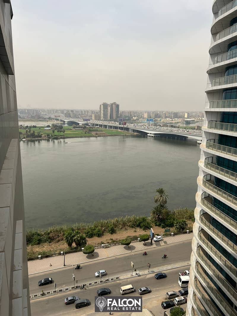 studio 40 m for sale with panoramic nile view 2