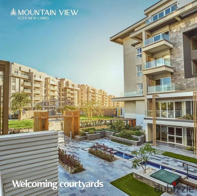 شقة استلام فوري في mountain view التجمع القاهرة الجديده جاهزة للمعاينة والسكن mountain view icity new cairo بالقرب من مافيدا والهايد بارك 5