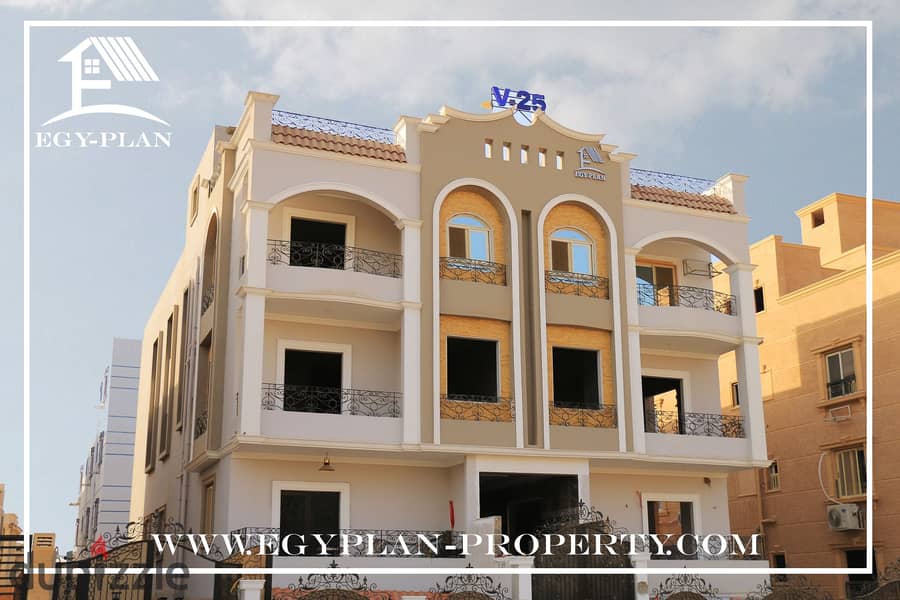 For sale, an apartment of 185 meters behind Mall of Arabia and next to Sodic Compound and Mountain View in front of Entrance 4, Sheikh Zayed. 8