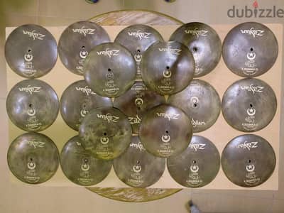 Zildjian percussion drums cymbal size 9cm سمبال زيلدجان درامز نحاس