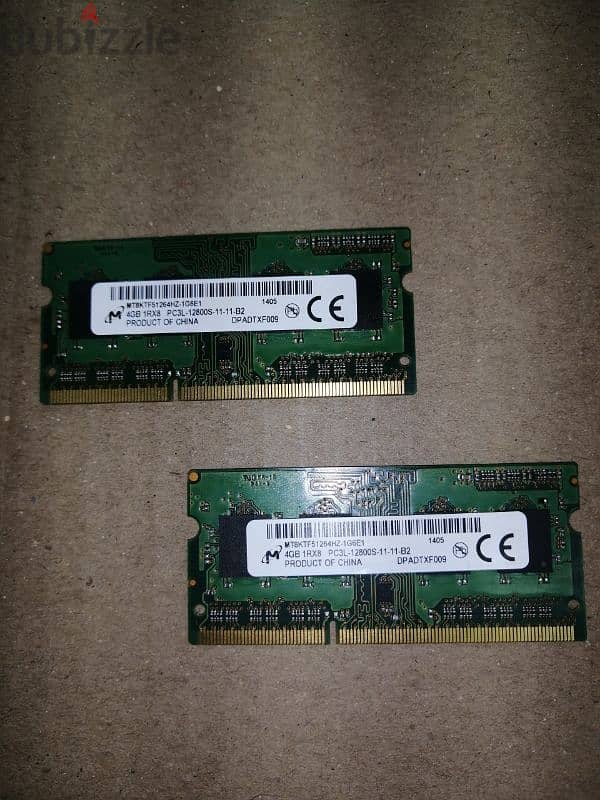 RAM LAPTOP DDR3L 2X4 GB 2