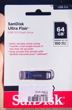 فلاشات سان ديسك 64 جيجا USB 3 ب 200 جيجا 0